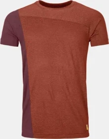 Ortovox 170 Cool Vertical Funktionsshirt kurzarm clay orange blend (Herren)