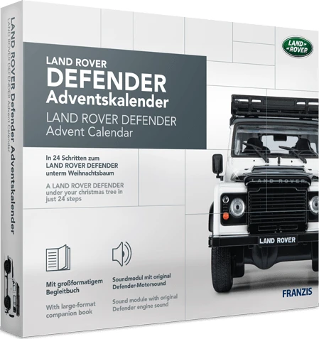 Franzis Land Rover Defender Adventskalender 2020