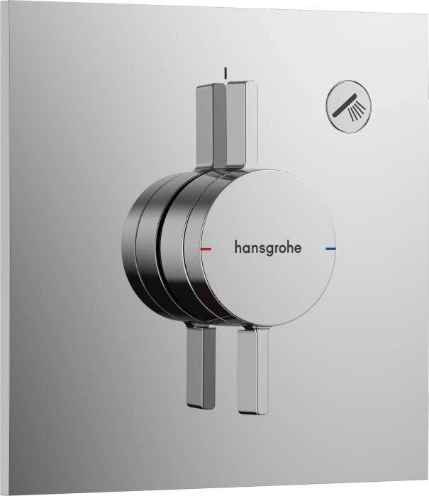 Hansgrohe DuoTurn E Thermostat mit 1 Ventilen chrom
