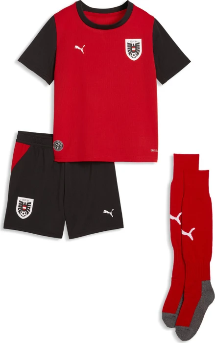 Puma FIFA WM 2026 Österreich Mini Heimausrüstung kurzarm (Junior)