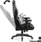 Diablo Chairs X-Ray 2.0 Normal Gamingstuhl, schwarz/grau Vorschaubild