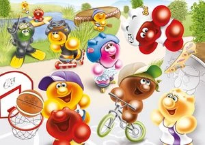 Ravensburger Puzzle Gelini Fitness