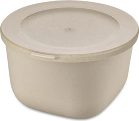 koziol Connect Box 1 mit Deckel Speisegefäß 1l nature desert sand