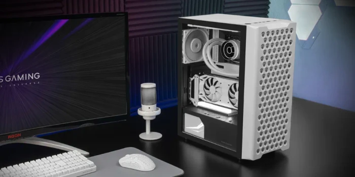 Mars Gaming MC-iPRO White, Glasfenster