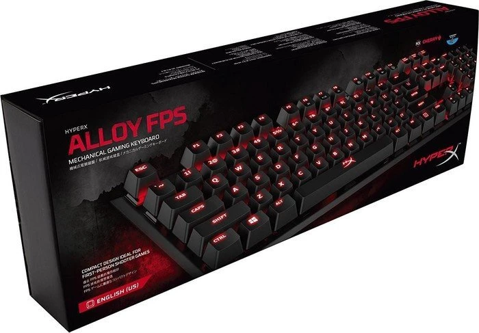 HP HyperX Alloy FPS, MX RED, USB, DE