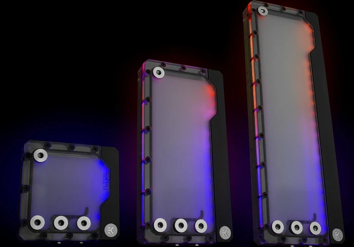 EK Water Blocks Quantum Line EK-Quantum Kinetic FLT 360 D5 PWM D-RGB, Acryl, mit Pumpe