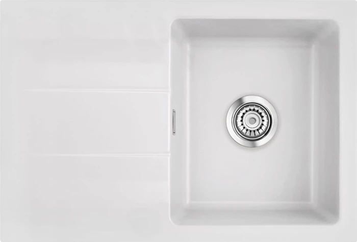systemceram Genea 75 Einbau Becken reversibel satin