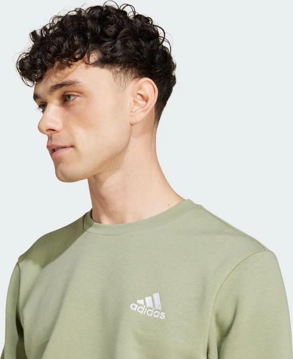 adidas Essentials Fleece Sweatshirt tent green (Herren)