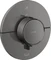 Hansgrohe Axor ShowerSelect ID rund Thermostat für 2 Verbraucher mit integrierter EN1717 Sicherungskombi polished black chrome Vorschaubild