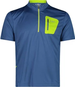 CMP Free Bike Half Zip Trikot kurzarm dusty blue (Herren)