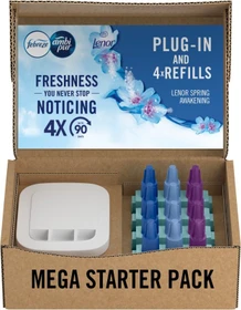 Febreze 3Volution Duftstecker Lenor Aprilfrisch Starterkit mit 4 Flakons