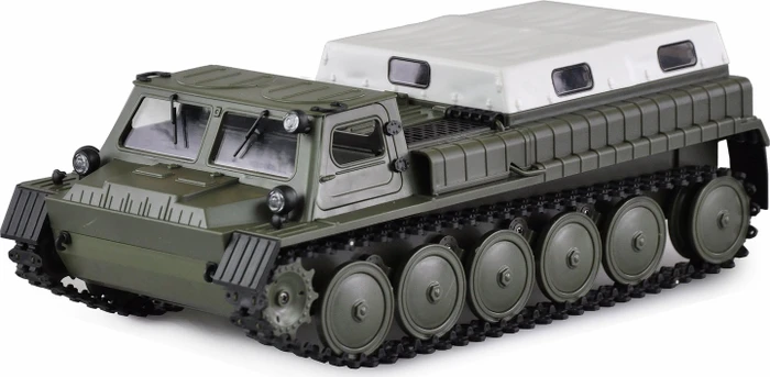 Amewi Gepanzertes Kettenfahrzeug RTR olivgrün/weiß 1:16