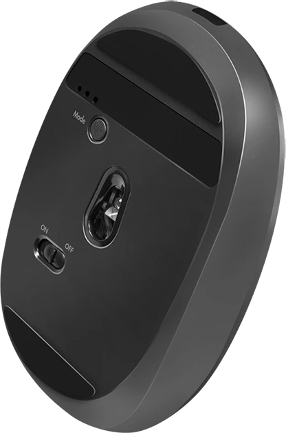 LogiLink Wireless & Bluetooth Dual Mouse schwarz, USB/Bluetooth