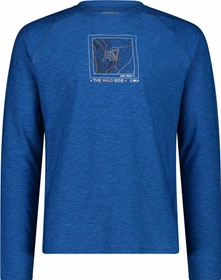 CMP LS Funktionsshirt langarm zaffiro mel (Herren)