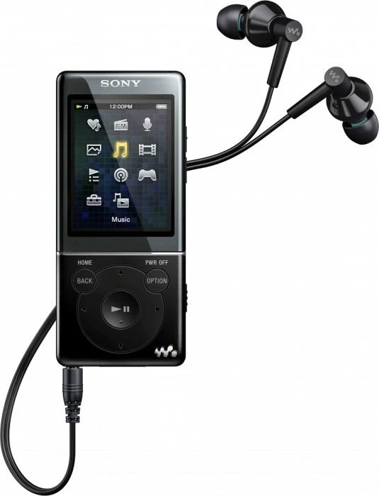 Sony NWZ-E474 8GB schwarz schwarz