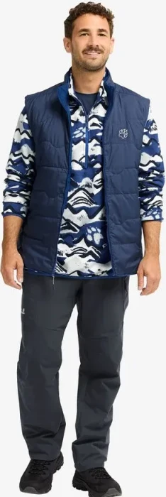 Jack Wolfskin Trail Light Ins 2in1 Funktionsweste blue orchid (Herren)