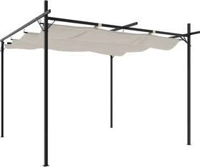 vidaXL Pergola 295x292x230cm creme