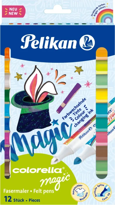 Pelikan Colorella Magic Color Changing sortiert, 12er-Set, Kartonbox