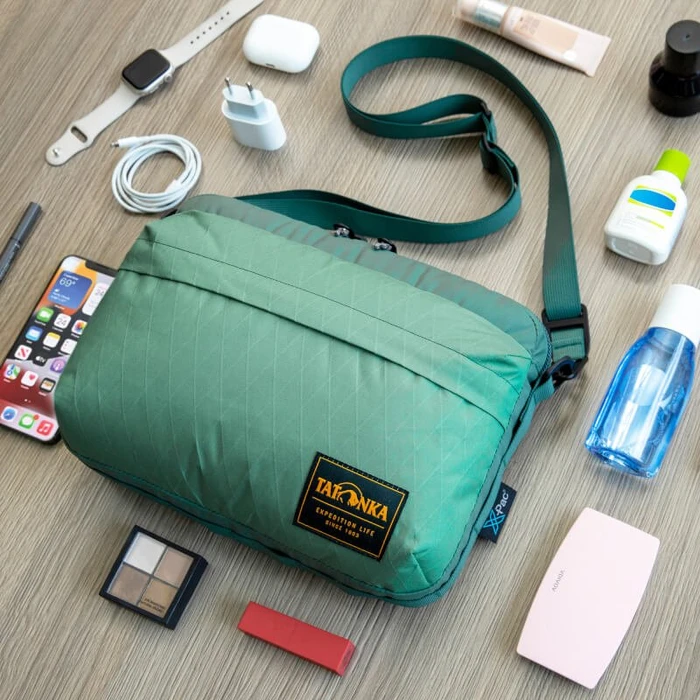 Tatonka Cross Body Bag L Umhängetasche sage green