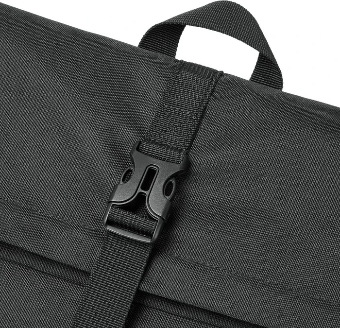 RivaCase Gremio 5567 Eco 15L Rolltop Rucksack, schwarz