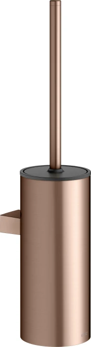 Keuco Collection Moll Toilettenbürstengarnitur mit Deckel rotgold gebürstet/anthrazit