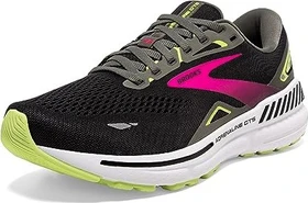Brooks Adrenaline GTS 23 black/gunmetal/sharp green (Damen)