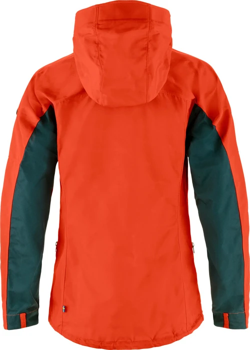 Fjällräven Bergtagen G-1000 Skijacke flame orange/mountain blue (Damen)