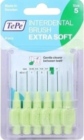 TePe x-soft Interdentalbürste grün,     6 Stück