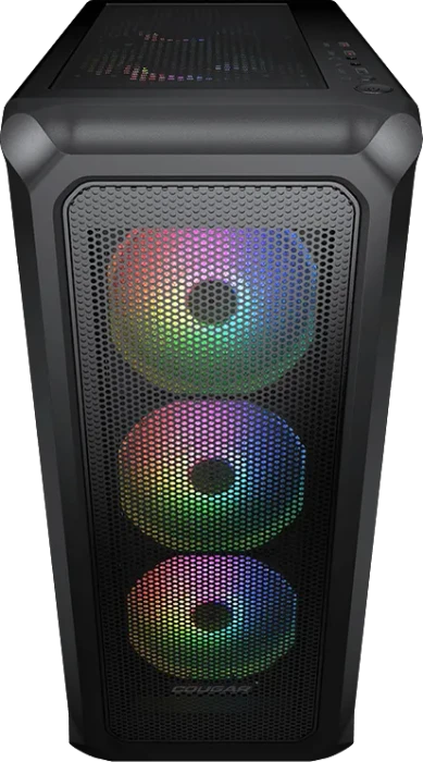 Cougar Archon 2 Mesh RGB, schwarz, Glasfenster