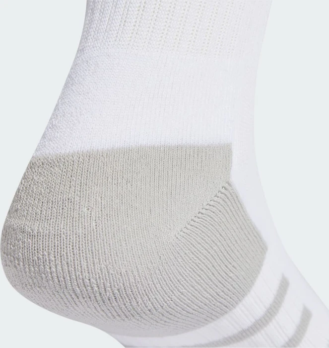 adidas Essentials Climacool Crew Socken white/grey two, 3 Paare