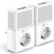 TP-Link Powerline AV1000 Passthrough Starter Kit V2.0, HomePlug AV2, 2x RJ-45, 2er-Pack Vorschaubild
