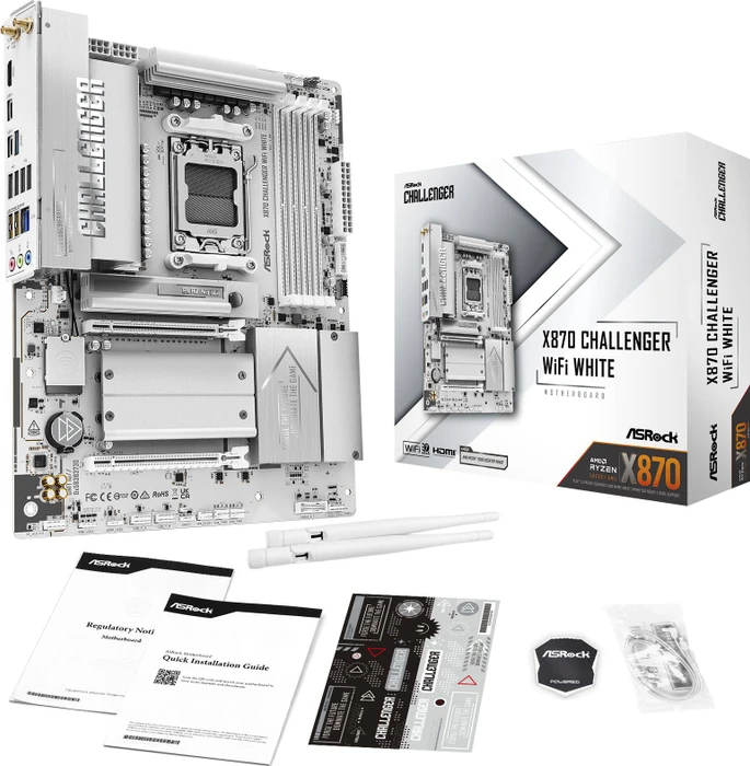 ASRock X870 Challenger WiFi White (AMD AM5)