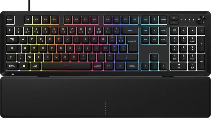 Corsair SKIFF 100, schwarz, LEDs RGB, USB, FR