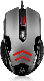 Adesso iMouse X1 Multi-Color 6 Button Gaming Mouse grau, USB