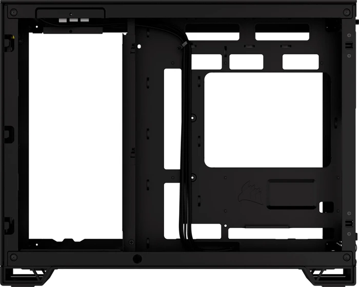 Corsair 2500X RGB, schwarz, Glasfenster