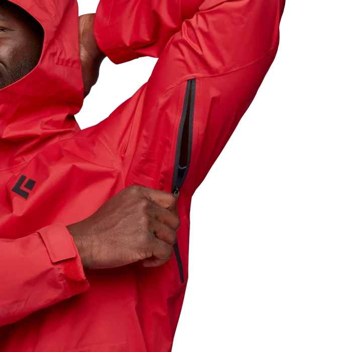 Black Diamond StormLine Stretch Rain Shell Funktionsjacke carmine (Herren)