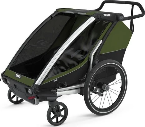 Thule Chariot Cab 2 2021 Fahrradanhänger cypress green