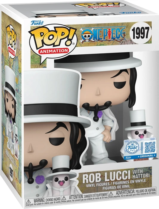 FunKo Pop! Animation - One Piece - Rob Lucci with Hattori (verschiedene Ausführungen)