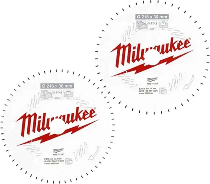 Milwaukee CSB P W ATB Kreissägeblatt-Set, 190x30mm, 2-tlg.