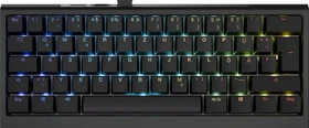 Ducky One X Mini Wireless, schwarz, LEDs RGB, Inductive Analog Switch, USB/Bluetooth, DE (DKON2461IST3-DADEPDOECL1AS1)