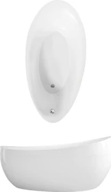 Villeroy & Boch Aveo Badewanne freistehend 190x95cm, weiß alpin