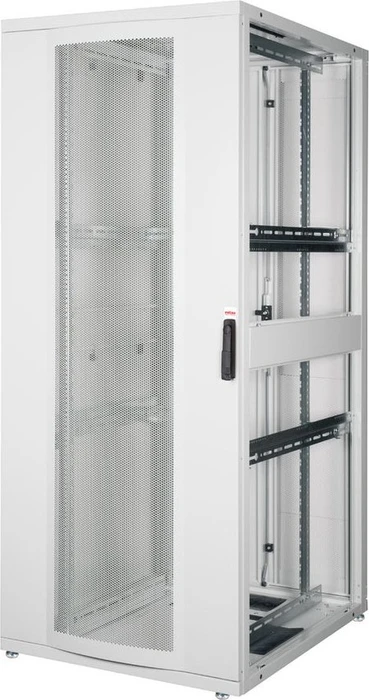 Roline / Secomp Pro Serie 19" Serverschrank 42HE, montiert, Gitternetztür, IP20, RAL 7035, 1000mm tief