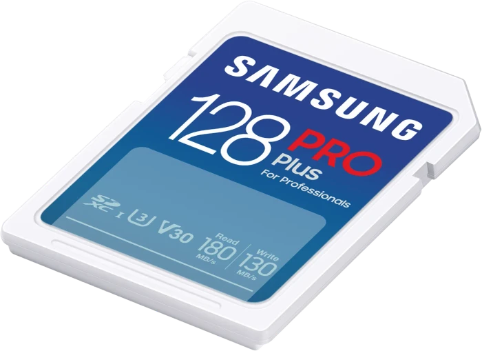 Samsung PRO Plus for Professionals R180/W130 128GB USB-Kit, UHS-I U3, Class 10