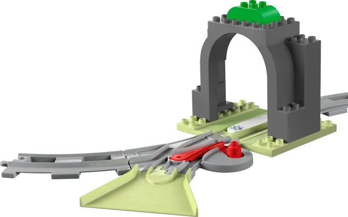 LEGO DUPLO - Eisenbahntunnel und Schienen - Erweiterungsset