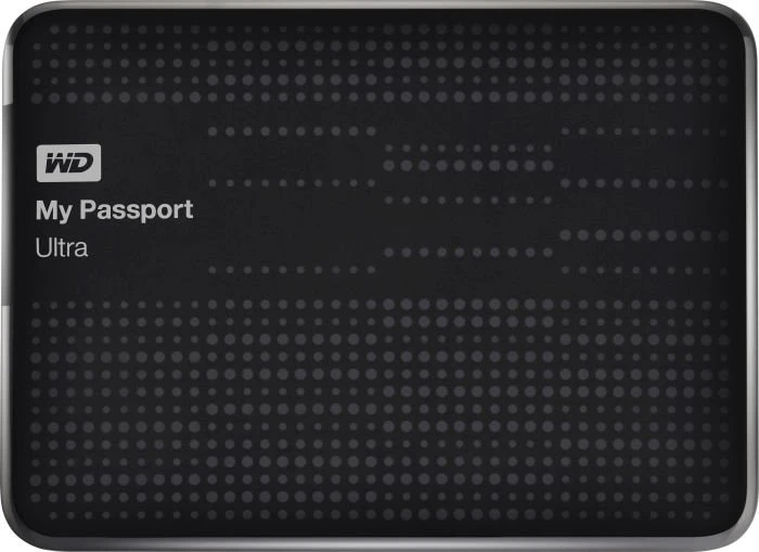 Western Digital WD My Passport Ultra schwarz 2TB, USB 3.0 Micro-B