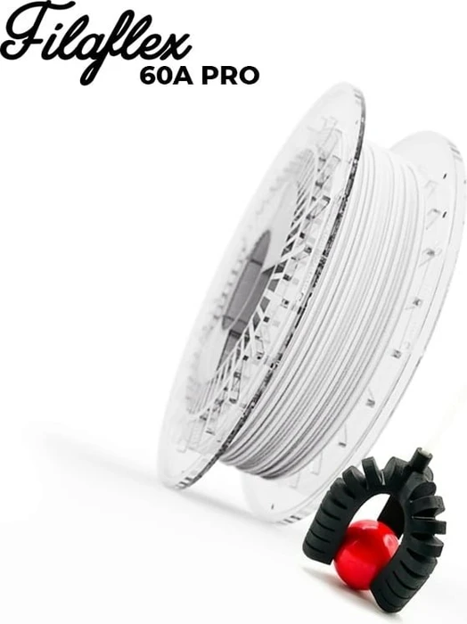 Recreus Filaflex 60A Pro TPE/TPU, weiß, Spule, 1.75mm, 500g