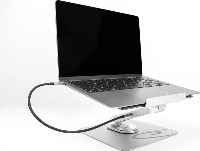 DeLOCK Tablet und Notebook Ständer mit eingebauter Dockingstation, USB-C 3.0 [Buchse]
