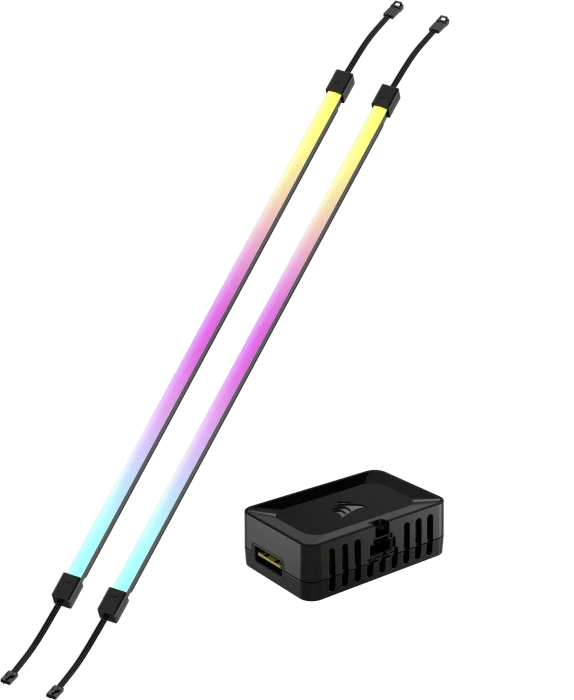 Corsair iCUE LINK LS350 Aurora RGB Light Strips für Corsair iCUE LINK, 2x RGB-LED-Streifen