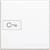 Bticino LivingLight Axial-Wippe Schlüssel 2-modulig, weiß