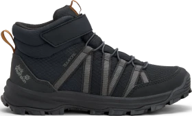 Jack Wolfskin Wild Hike Texapore Mid VC schwarz/grau (Junior)